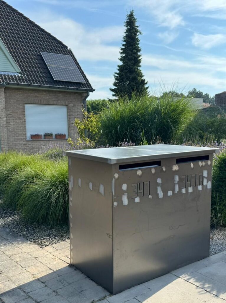 Cortenstaal afboording | Cortenstaal in de tuin | Cortenstaal maatwerk | Cortenstaal bloembak | Cortenstaal Maldegem