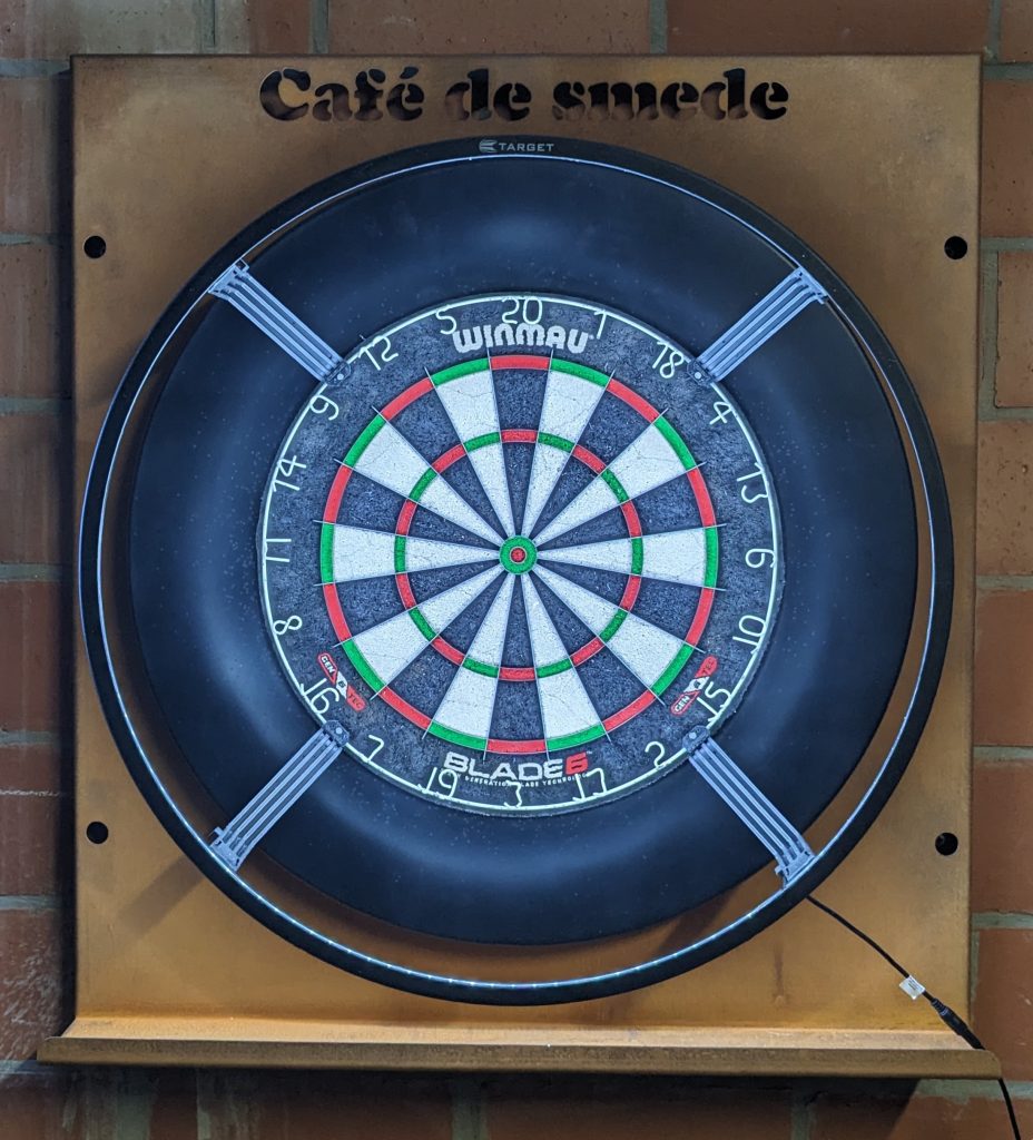 Cortenstalen afboording | Cortenstaal Darts