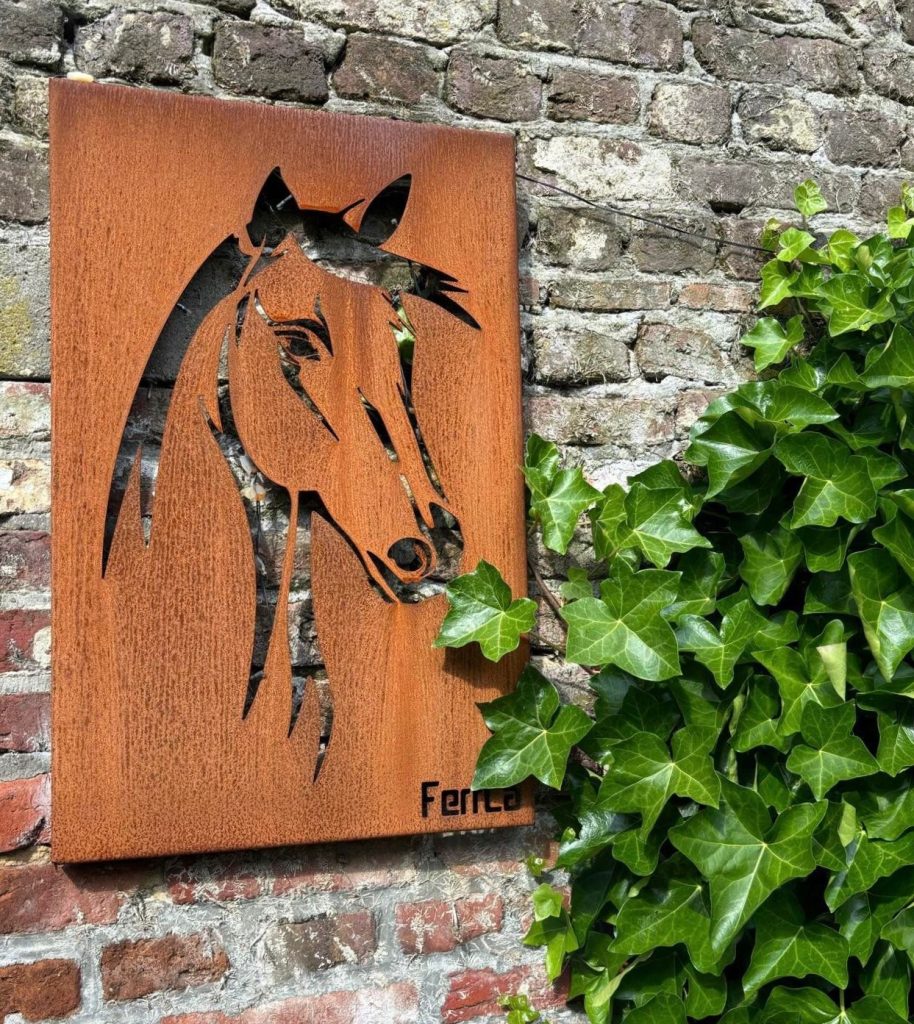 Cortenstaal afboording | Cortenstaal kunst | Cortenstaal in de tuin